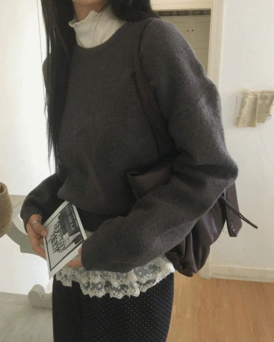 Posole Basic Short Round Knitwear