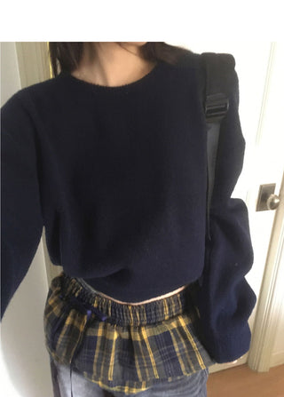 Posole Basic Short Round Knitwear