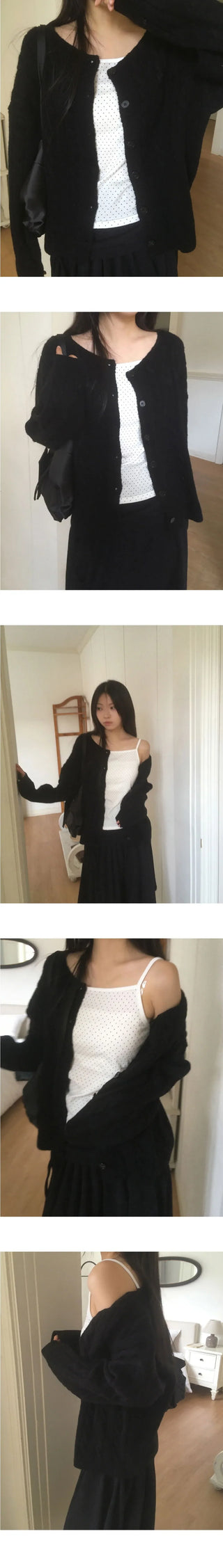 Poco Twisted Knitwear Cardigan