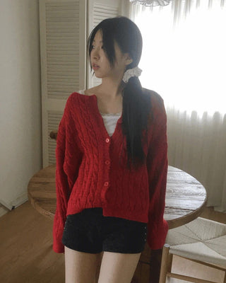 Poco Twisted Knitwear Cardigan