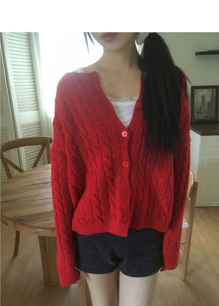 Poco Twisted Knitwear Cardigan