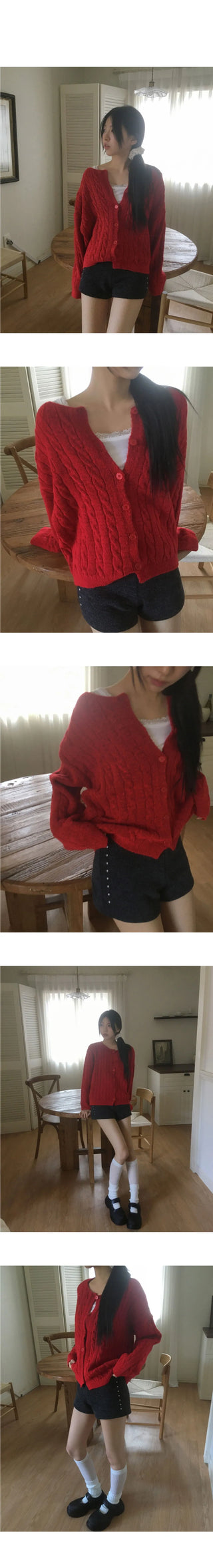 Poco Twisted Knitwear Cardigan