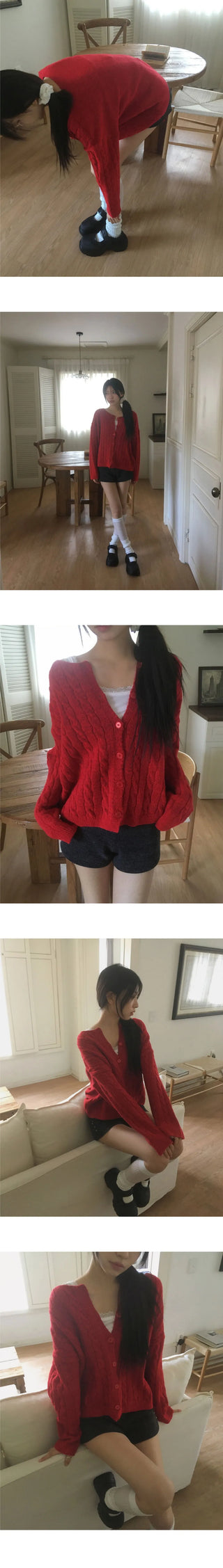 Poco Twisted Knitwear Cardigan