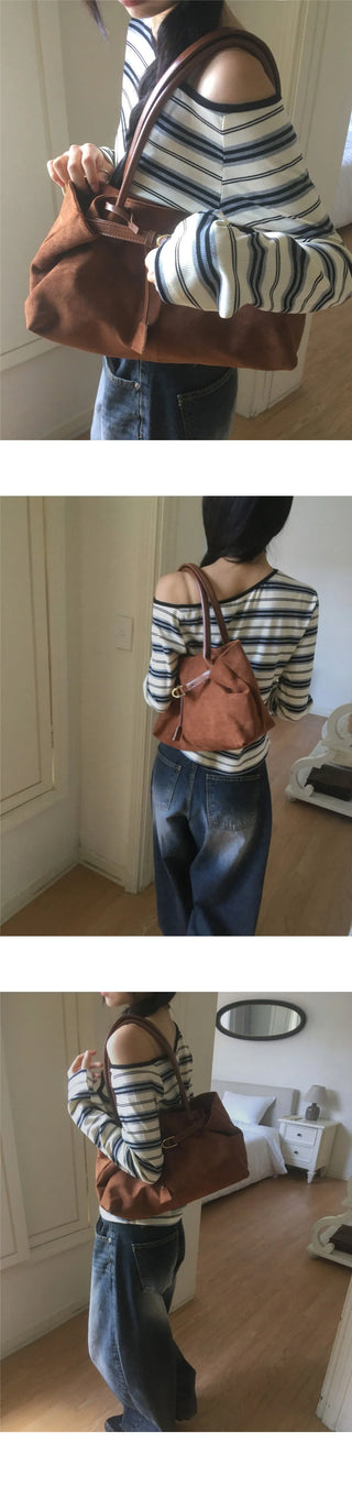 Jiron Stripe One Off Shoulder One Shoulder T-Shirt