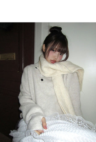 Choru Turtleneck Button Knitwear