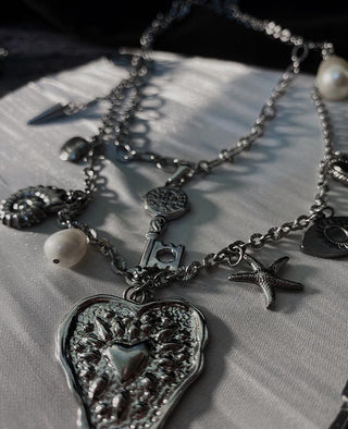original love pearl double-layer chain