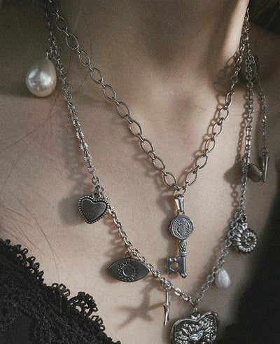 original love pearl double-layer chain