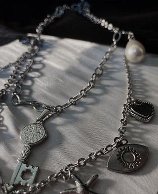 original love pearl double-layer chain