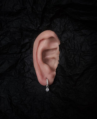 water drop small round ear