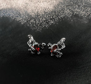 Butterfly Habitat black butterfly earrings