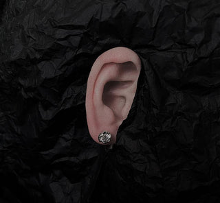 Ruby Diamond Retro S925 Earrings