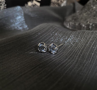 Ruby Diamond Retro S925 Earrings