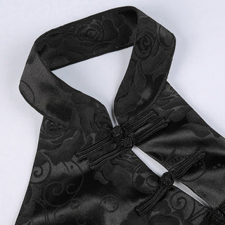 Lace-up Backless Top