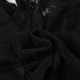 See-through lace top