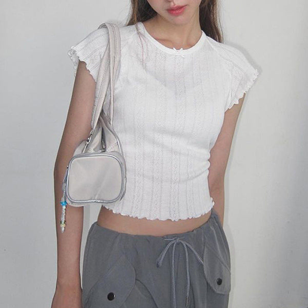 Dense Edge Knitted Top