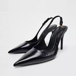 snake pattern mules