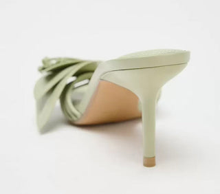 bow flower sandals