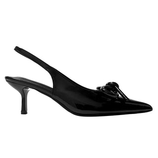 bow mule sandals