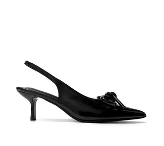 bow mule sandals