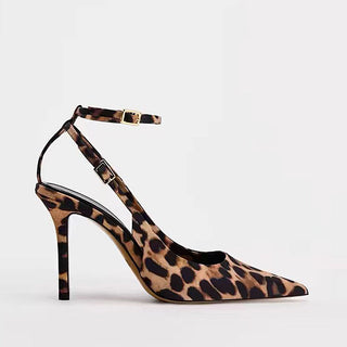 leopard stilettos