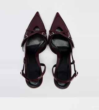 magneta buckle sandals