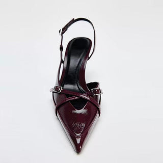 magneta buckle sandals