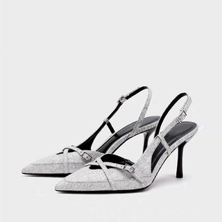 magneta buckle sandals