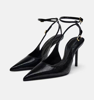 animal print mules