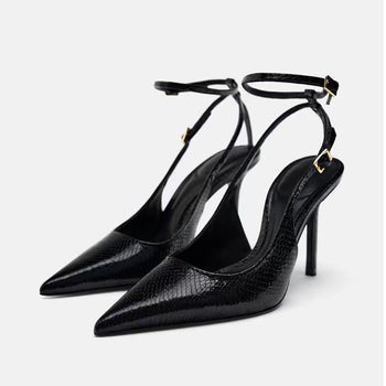 animal print mules