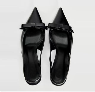 black bow mules 01