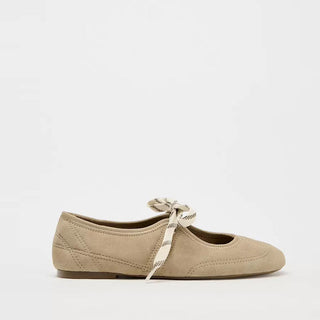 suede ballet sneakers