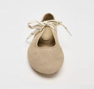 suede ballet sneakers