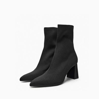 knitted sock boots