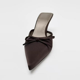 bow half slippers