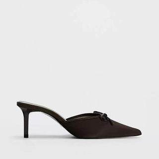 bow half slippers