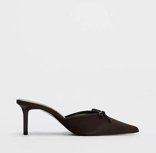 bow half slippers