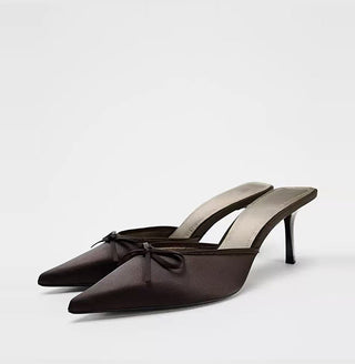 bow half slippers