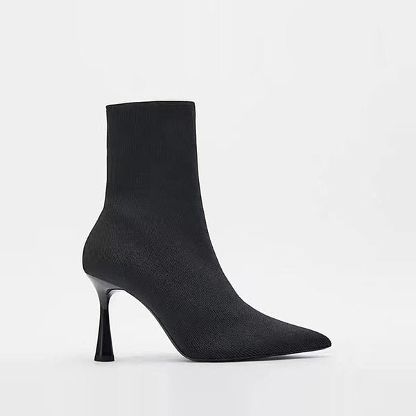 elastic ankle boots