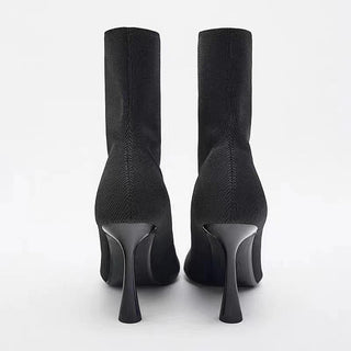 elastic ankle boots