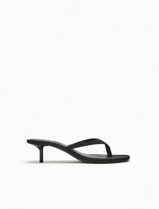 kitten heel flip-flops