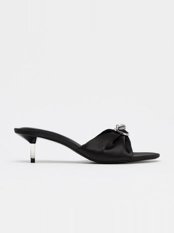 heart heel sandals