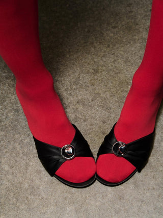 heart heel sandals