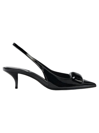 apricot mule heels