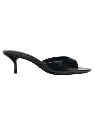 one-strap cat heels