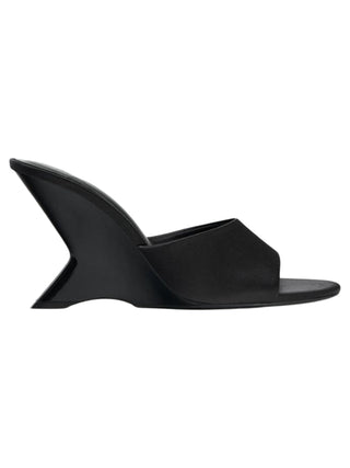 asymmetric wedge sandals