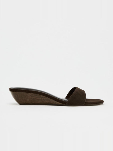 suede mid-heels