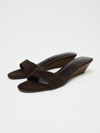 suede mid-heels