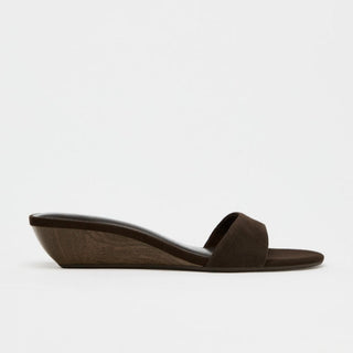 suede mid-heels