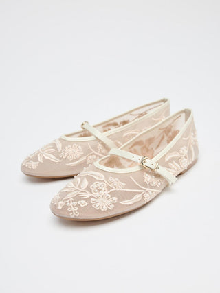 pearl ballet flats
