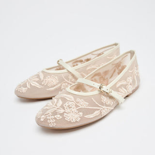 pearl ballet flats